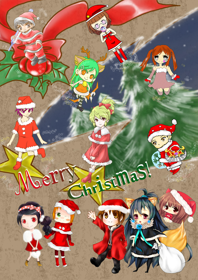 コラボ企画第4弾】メリークリスマス2010！ | ファンアート