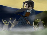 月下の射手