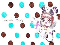ﾁｮｺﾐﾝﾄ柄　モデル絵　ｘまるまｘ様