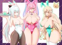 推しイベ三人衆バニー
