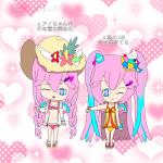 二人の水着AB