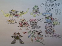 モデル画(ラスト組)本当に申し訳ないです;;