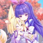 カンナちゃんとハク