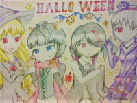 十字旅団メンバーのハロウィン