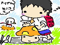 いつもの絵・ω・w