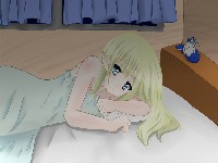 女王様が添い寝してくれます。