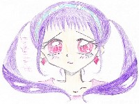 はるゆきみき様を描いてみた　ﾓﾃﾞﾙ絵色鉛筆ver