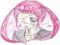 ッメルル様を書いてみた　ﾓﾃﾞﾙ絵色鉛筆ver